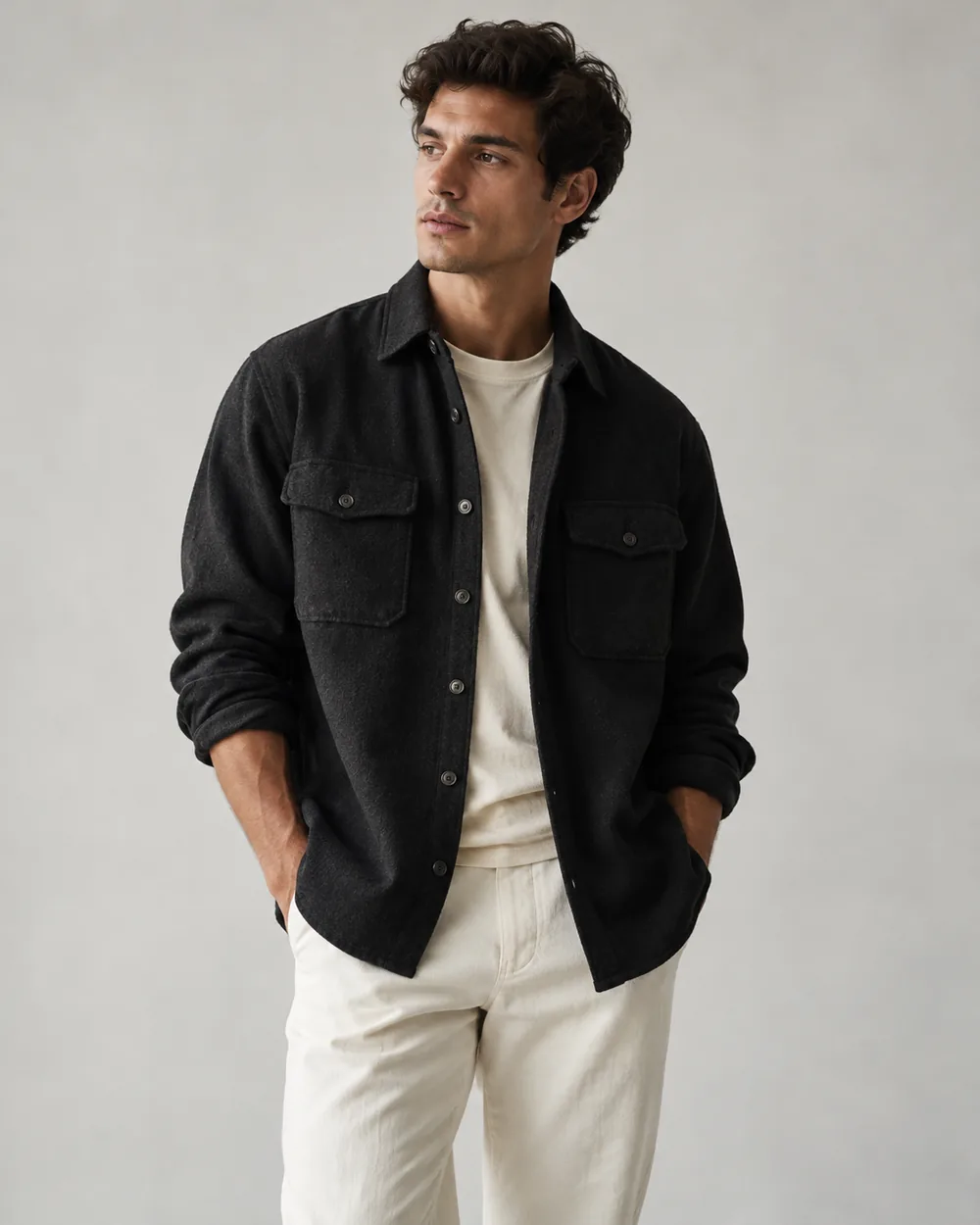 Men’s shirt and overshirt